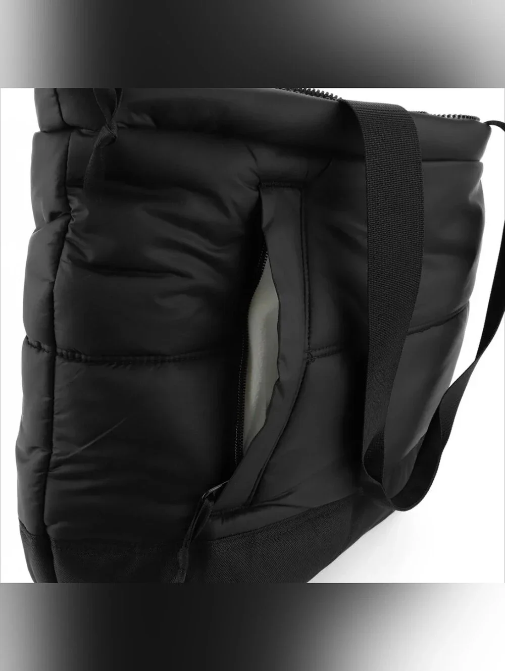 NWT The North Face Nuptse Tote In TNF Black - Unisex Puffer Bag